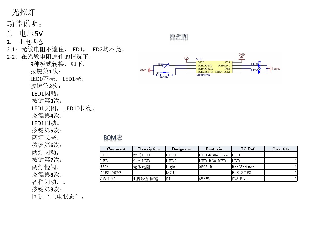 光控灯